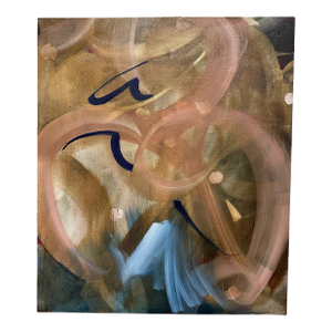 Untitled Abstract Oil on Linen From the Series "Remembering"
