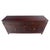 Asian Mid Century Modern Carved 4 Doors 3 Drawers Credenza Dark Solid Teak MINT