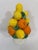 Mid 20th Century Mid 20th Century Petite Italian Lemons and Oranges Ceramic Topiary For Sale - Image 5 of 16