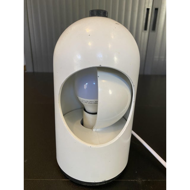 Vintage Space Age Selene Rotating Eclipse Table Lamp by Alfredo Bianchi for ABM, 1960s For Sale - Image 16 of 18
