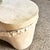Beige Postmodern Tessellated Stone Glass Top Kidney Coffee Table For Sale - Image 8 of 10