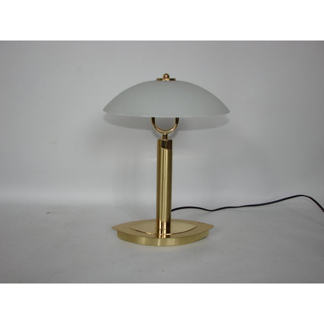 1990s Brass Bedside Lamp, 1990s For Sale - Image 5 of 5