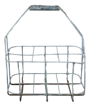 French Bottle Basket from Caddie
