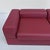 Maroon Model 711 Daybed Sofa in Red Leather attributed to Tito Agnoli for Cinova, 1970s For Sale - Image 8 of 17