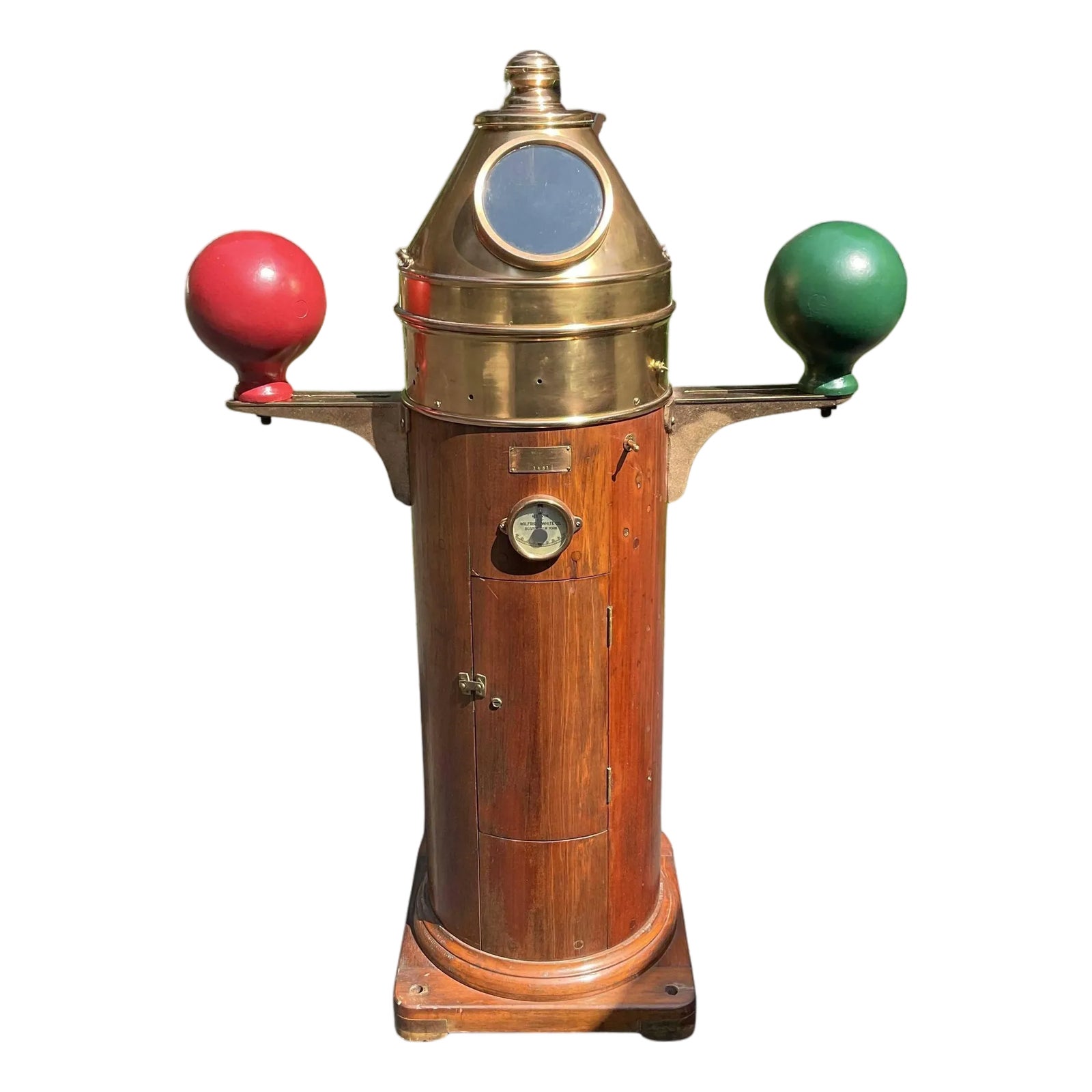 American Ships Binnacle Circa 1940 | Chairish