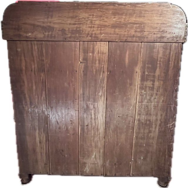 Mid 19th Century Vintage Red Painted Pennsylvania Jelly Cupboard For Sale - Image 5 of 11
