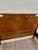 Brown Antique Full Size American Empire Style Burl Grain Four Poster Bed For Sale - Image 8 of 11