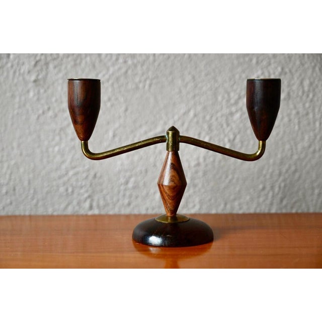 Mid-Century Modern Danish Candlestick, 1960s For Sale - Image 14 of 17