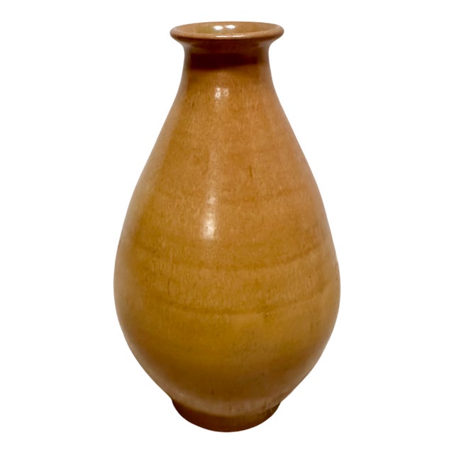 Studio Ceramic Art Vase by Wilhelm Diebener for Hansa Gotha Keramik, 1940s For Sale