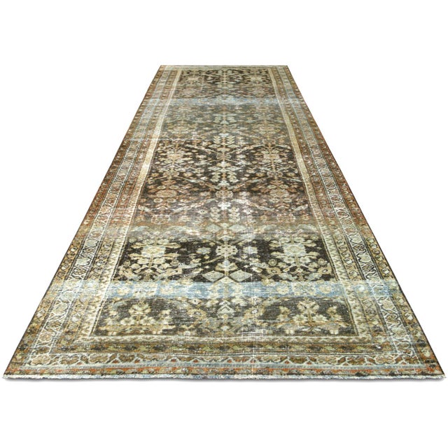 1940s Persian Mahal Runner For Sale In Los Angeles - Image 6 of 6