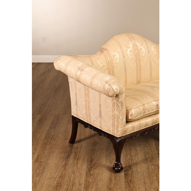 Century Furniture Chippendale Style Pair of Mahogany Sofas For Sale In Philadelphia - Image 6 of 18