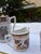 Vintage Zhongguo Zhi Zao Famille Rose Porcelain Coffee Service Set - Set of 3 For Sale - Image 10 of 12