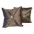 Contemporary Silk Pillows- a Pair For Sale