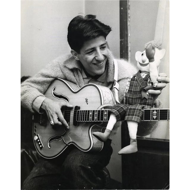 Unknown - Portrait of Giorgio Gaber - Vintage Photo - 1959 For Sale