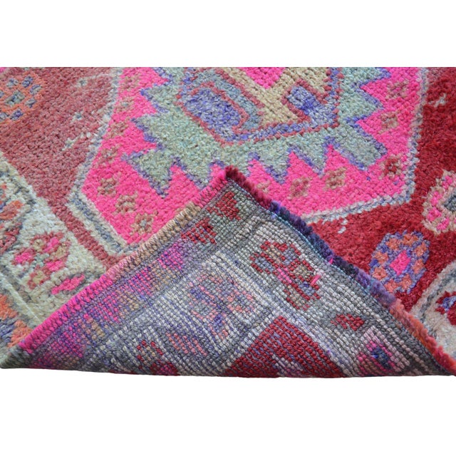 Turkish Runner Rug. Hand-Knotted Tribal Halway Rug - 2′9″ × 10′7″ For Sale - Image 11 of 11