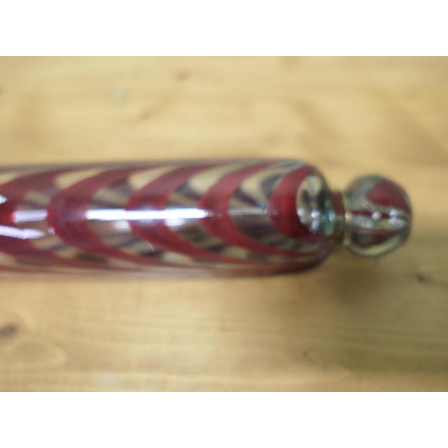 Late 19th Century Antique Victorian Nailsea Glass Rolling Pins, 1880, Set of 2 For Sale - Image 5 of 7