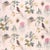 Sanderson Paradesia Fabric in Orchid/Grey - a Sample For Sale