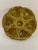 1950s French Gien Majolica Olive Green Oyster Plate For Sale - Image 12 of 16