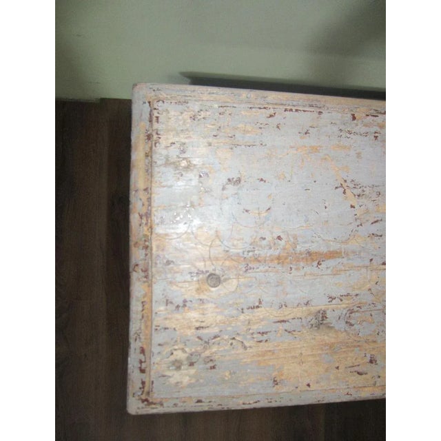 Antique Church Kneeler Pew For Sale - Image 9 of 11