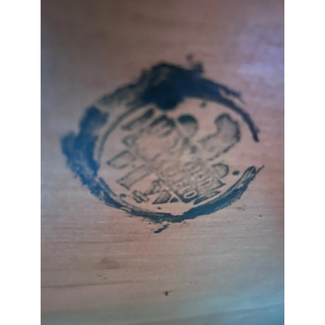 Ash & Bamboo Writing Desk by Heywood Wakefield Ashcraft For Sale - Image 10 of 10