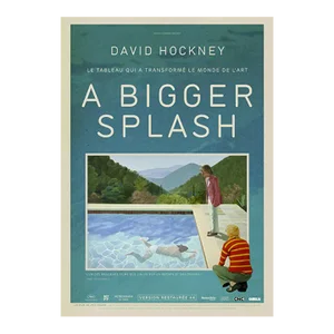 2021 David Hockney a Bigger Splash Movie Reissue Poster