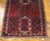 1930s Red Geoemtric Tribal Antique Baluch Turkmen Rug 3'1" X 6'4" Handknotted Wool Carpet For Sale - Image 4 of 5