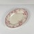 Oval platter, KG Lunéville, ironstone, "Fontainebleau" pattern, pink, 19th century Dimensions: 31 x 22 cm Height: 3 cm...