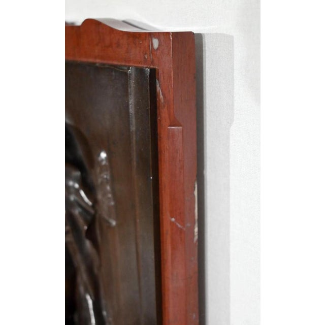 H. Chapu, La Pensée Sculpture, 19th-Century, Bronze & Marble For Sale - Image 6 of 18