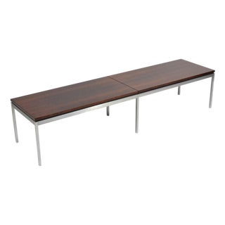 Florence Knoll Rosewood Table or Bench For Sale