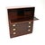 A stunning and very rare Danish vintage bureau / chest of drawers. This was made in Denmark, possibly designed by Henning...