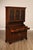 Late 20th Century Ethan Allen Georgian Court Style Cherry Step Back Hutch China Cabinet For Sale - Image 5 of 18