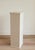The Greta Pedestal has that sun warmed, just brought back from somewhere feeling, natural in material and rich in texture....