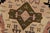 Ivory Heriz Rug 5’11” X 8’6” Ivory Wool Vintage Tribal Hand-Knotted Oriental Carpet For Sale - Image 8 of 15