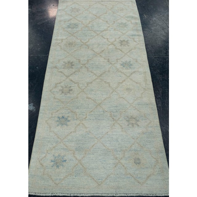 Turkish Oushak Rug 2'11" x 6'8" #17826 Explore a curated collection of hallway runners, wool rugs, and handmade...