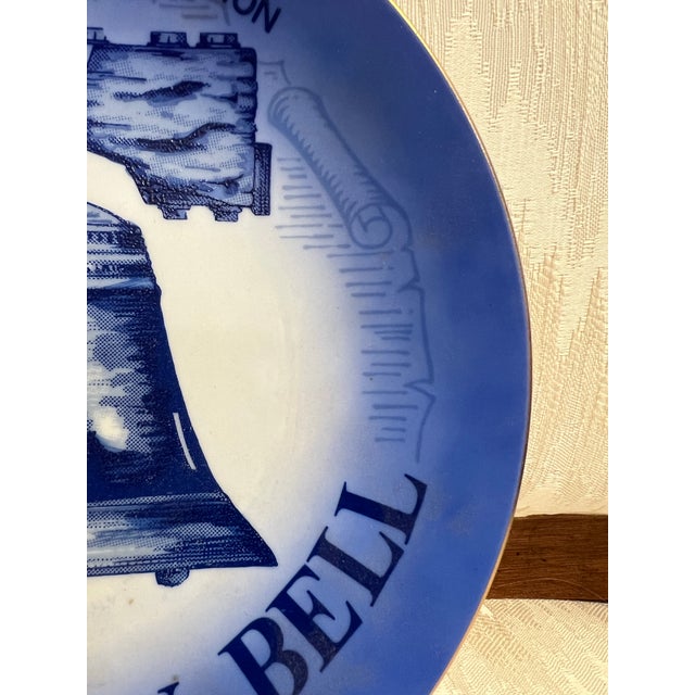 1950s Vintage Liberty Bell Plate For Sale In West Palm - Image 6 of 7