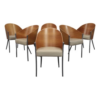 King Costes Chairs by Philippe Starck for Driade, Italy, 1990s, Set of 6 For Sale