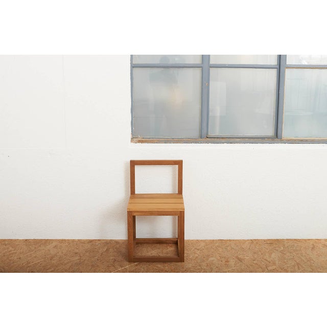 Outdoor Collection Wooden Chair by Peter Wigglesworth for Formatera, 1985. For Sale - Image 10 of 11