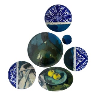 Wall Art Installation by Studio Desimonewayland, Set of 6 For Sale