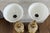Vintage Mid-Century Modern Stiffel Torchiere Table Lamps Brass & Enamel Hollywood Regency - a Pair For Sale - Image 12 of 12