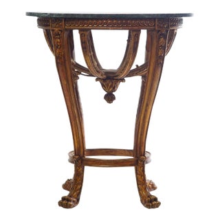 19th C. French Giltwood Table For Sale