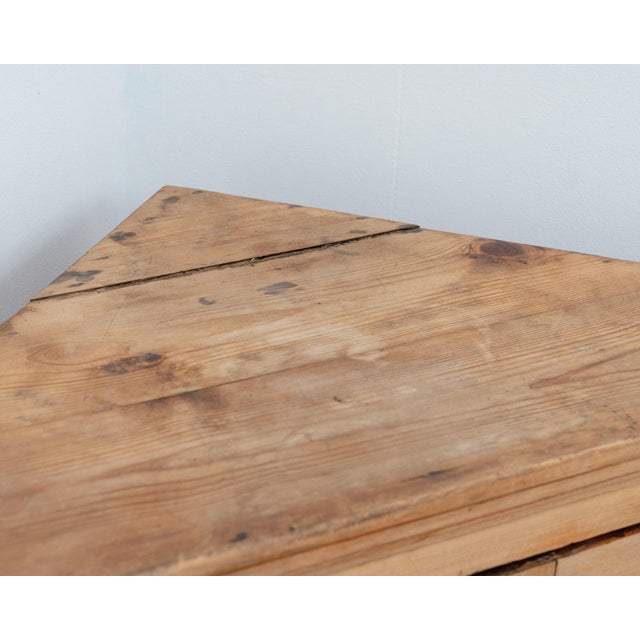 Antique Pine Corner Cabinet, 1930s For Sale - Image 11 of 13