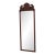 Chippendale Style Mahogany Tall Wall Mirror For Sale