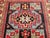 Vintage Persian Kurdish Rug, Hand-Knotted Wool, Geometric Pattern, Navy & Tan, 3x5 For Sale - Image 17 of 18