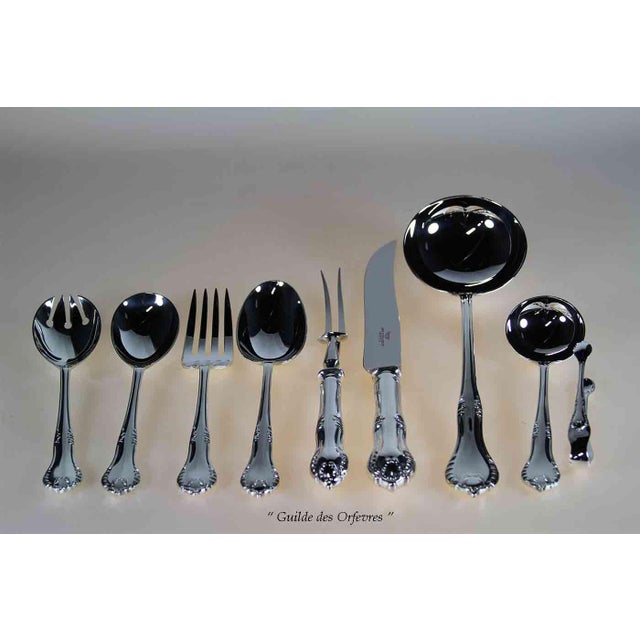 Silver 1980s Silver Serving Fork, Chesterfield For Sale - Image 8 of 12