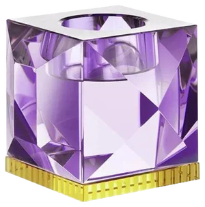 Ophelia Purple Crystal T-Light Holder by Reflections Copenhagen