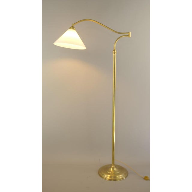 Vintage Italian Brass Floor Lamp, 1970s For Sale - Image 9 of 17