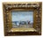 F. Huber, Impressionist Beach Scene, 1800s, Oil on Panel, Framed For Sale