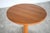 Brown Vintage Round Dining Table, 1970s For Sale - Image 8 of 10
