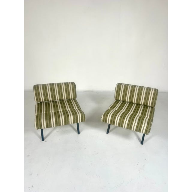Metal Panchetto Chairs by Rito Valla for IPE, Italy, 1960s, Set of 2 For Sale - Image 7 of 7
