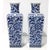 1980s 14" High Chinoiserie Square Vases - A Pair For Sale - Image 5 of 10